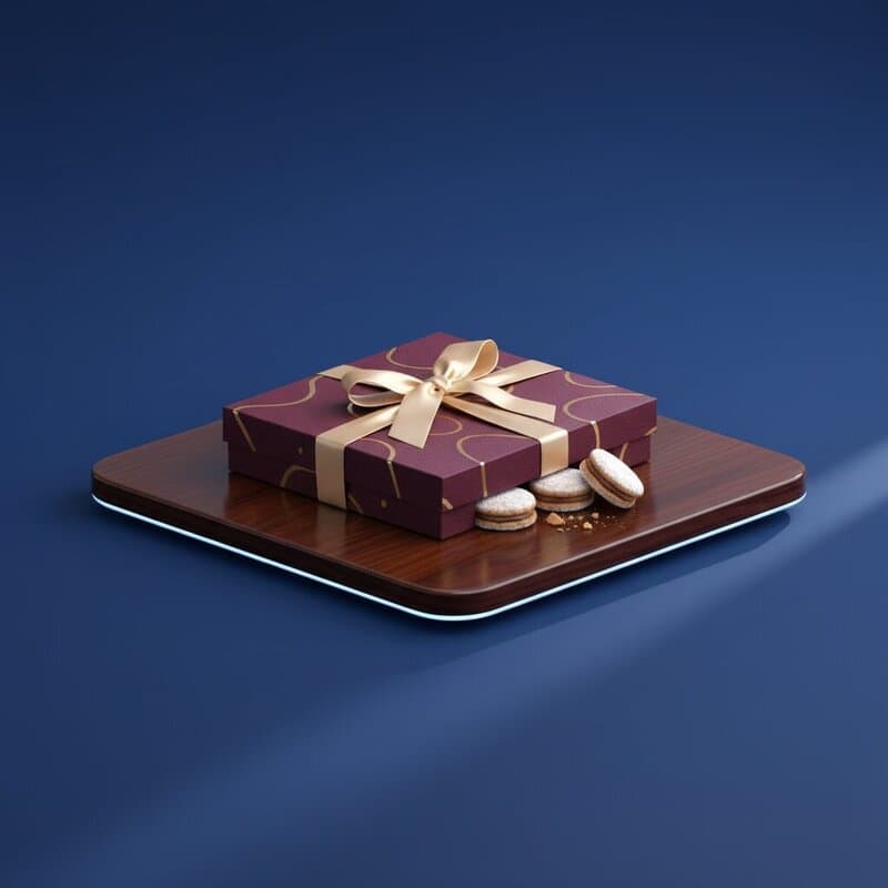 Caja premium de alfajores