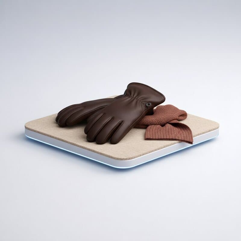 Guantes de cuero con calefacción