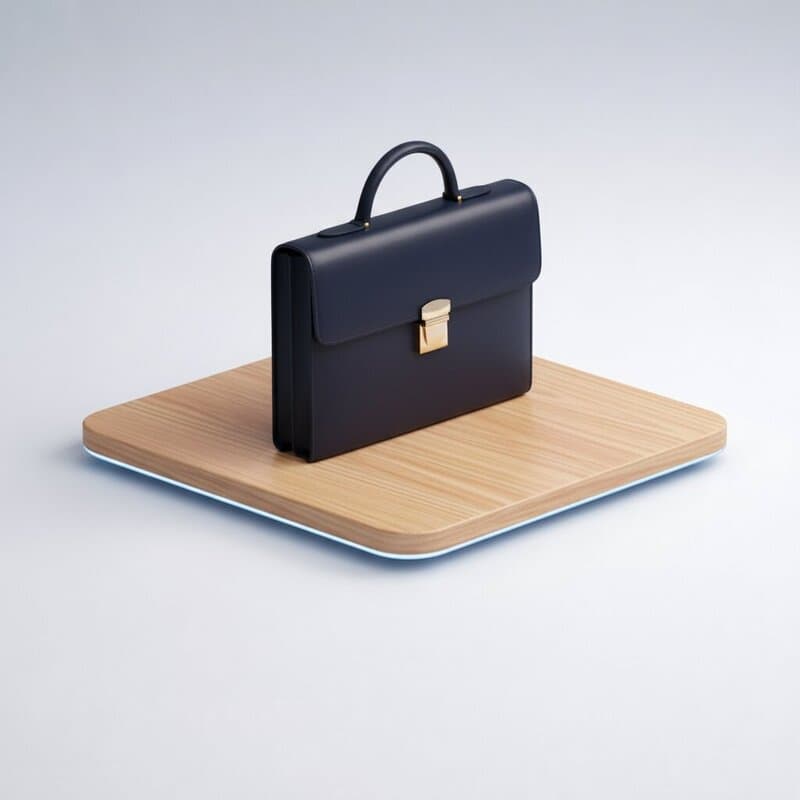 High-Quality Leather Briefcase