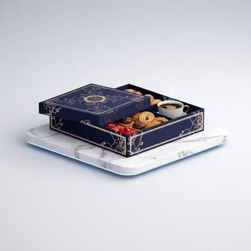 Caja de pastelería de celebración