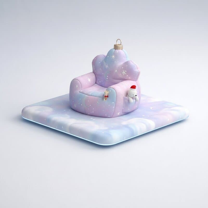 Soft Children's Bean Bag Chair