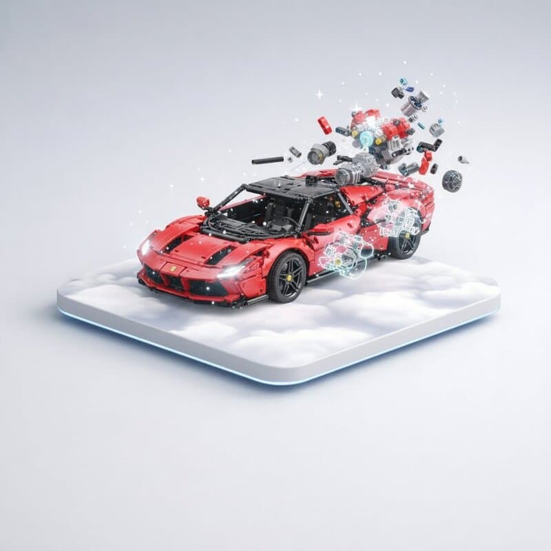 Kit de construcción LEGO Technic Ferrari Daytona SP3