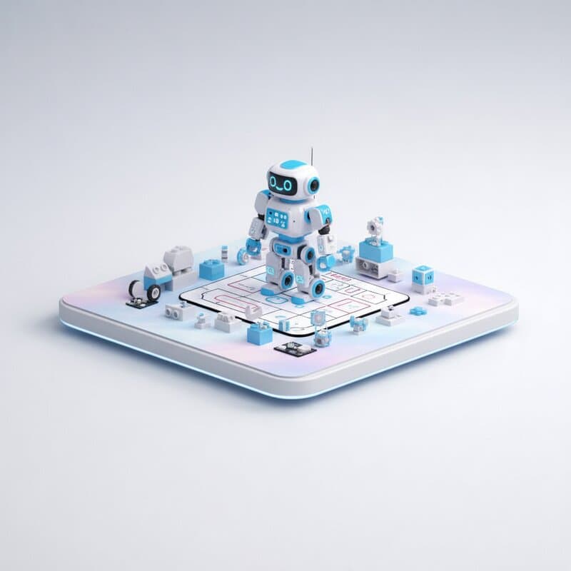 Kit de Construcción de Robot Programable para Niños