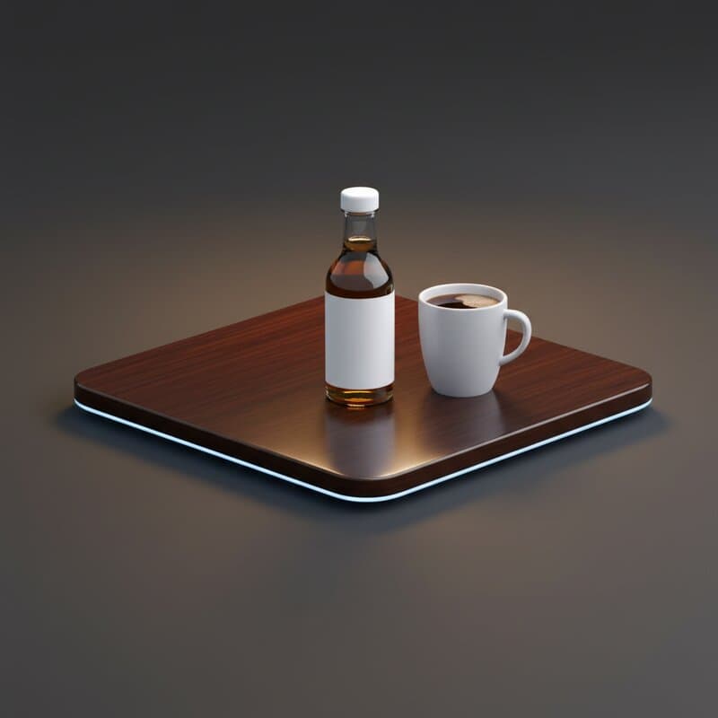 Mini jarabe saborizante para café