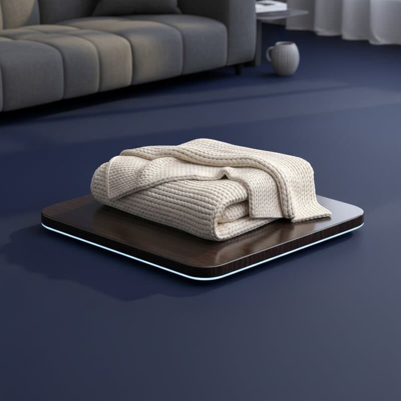 Hand-Knit Cashmere Blend Throw