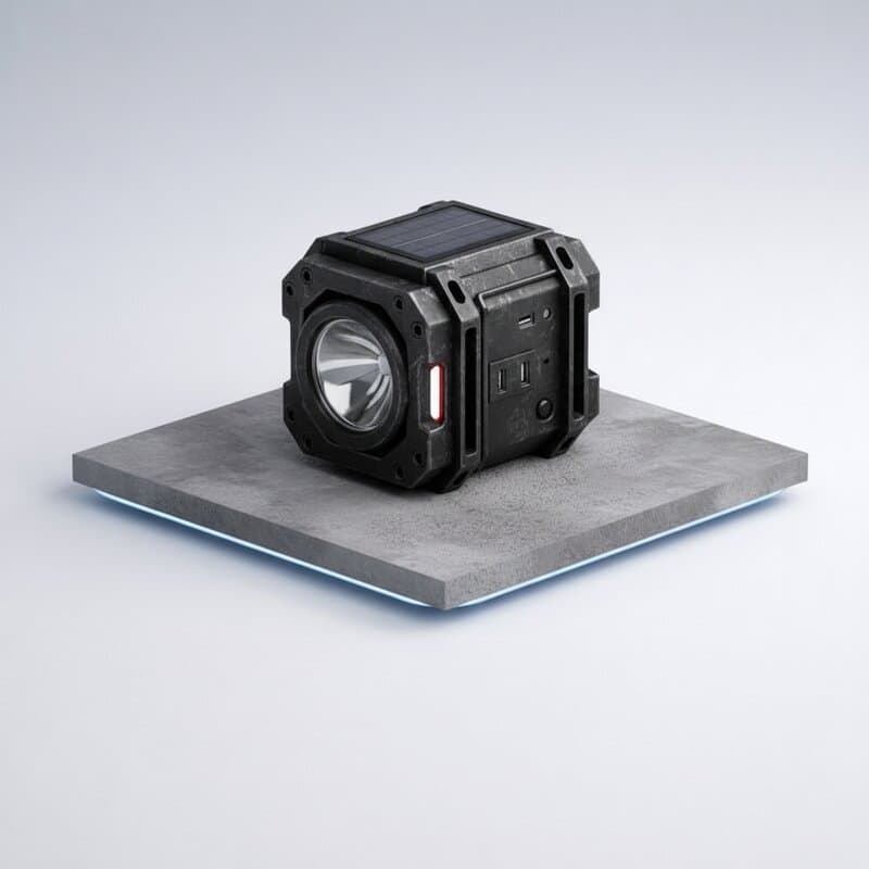 Emergency Flashlight with Charger