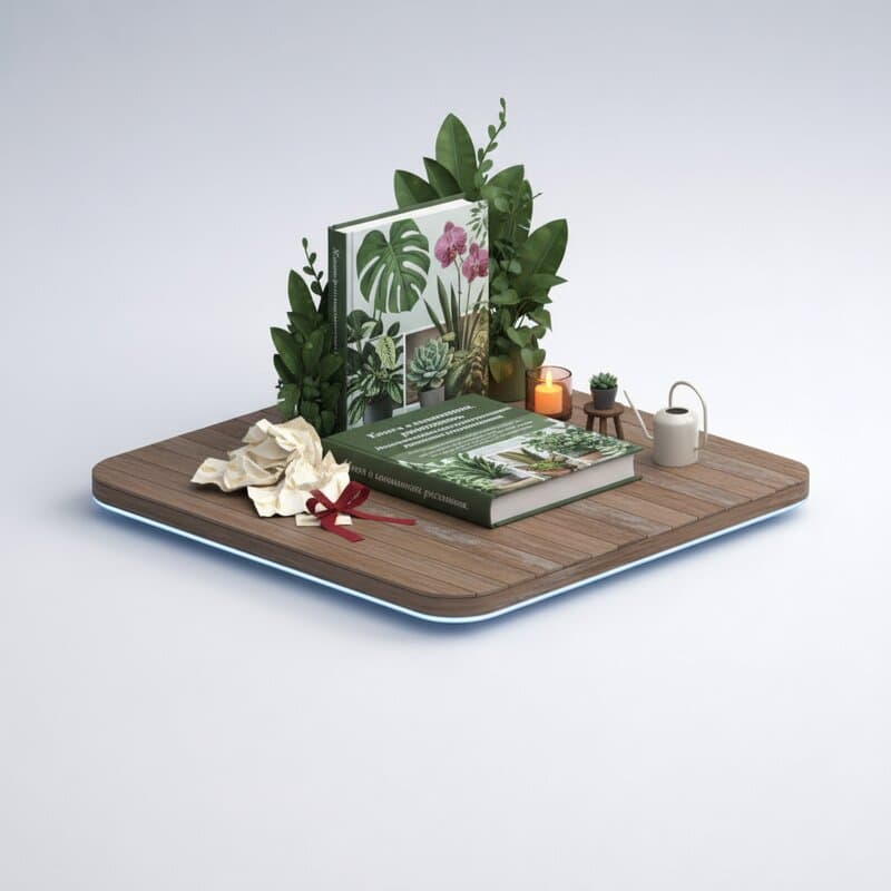 Book about houseplants